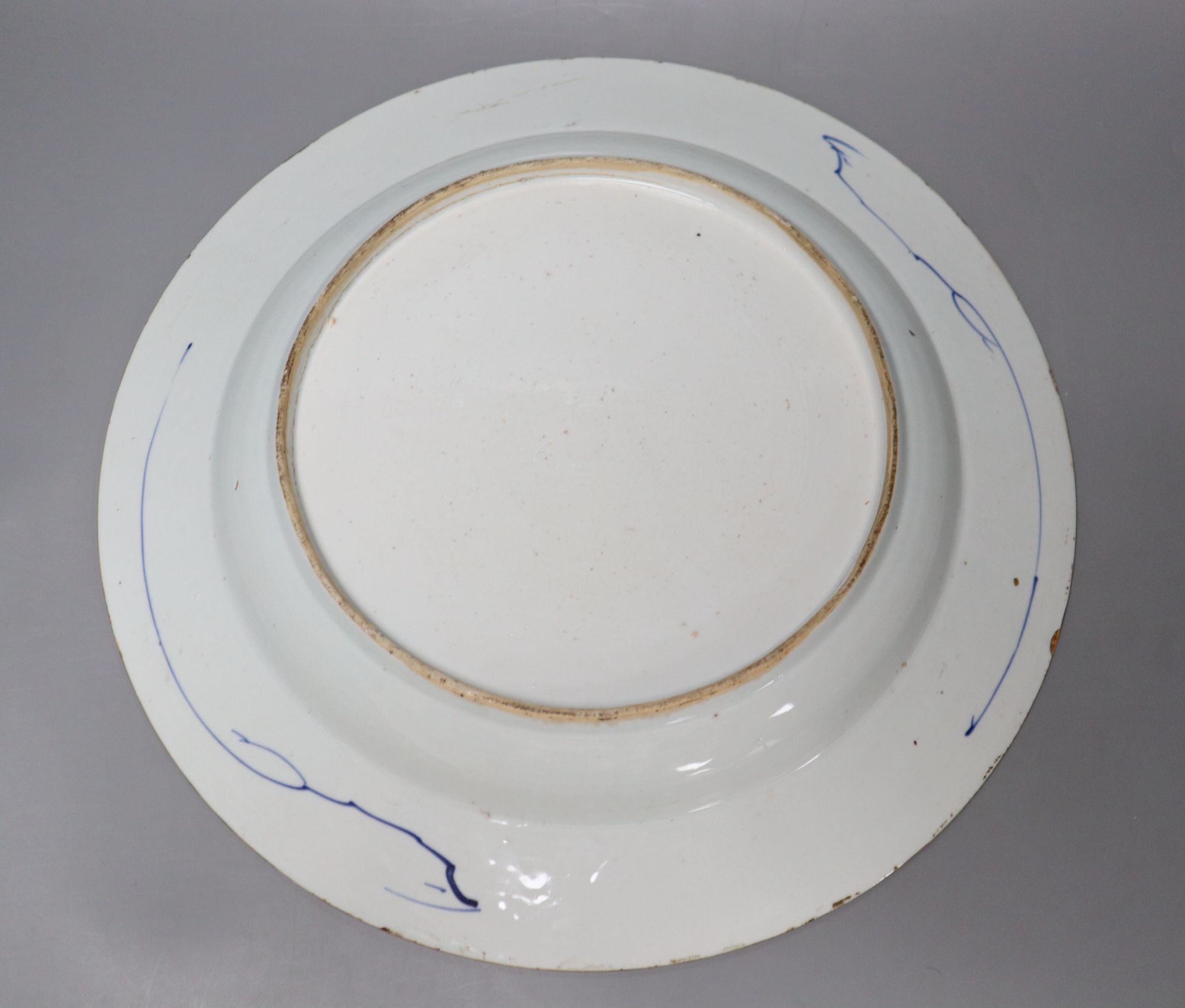 A Chinese Imari charger, c.1740, 42cm